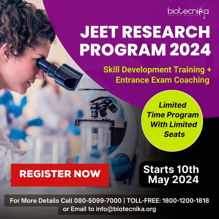 JEET Research Program 2024 - Skill Development Training + Coaching