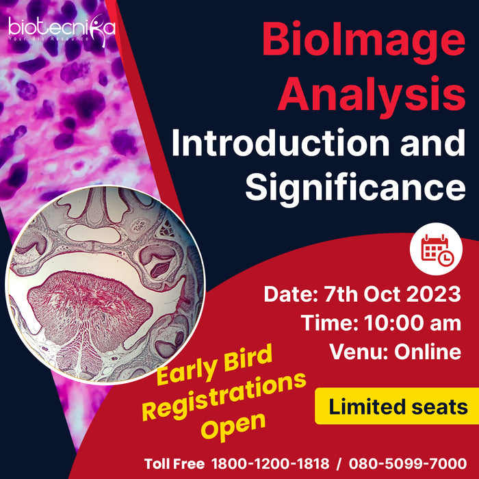 BioImage Analysis Introduction and Significance: One Day National Online Workshop