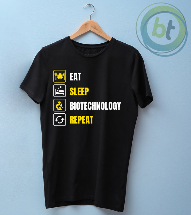 EAT. SLEEP. BIOTECHNOLOGY. REPEAT Quote Premium T-Shirts