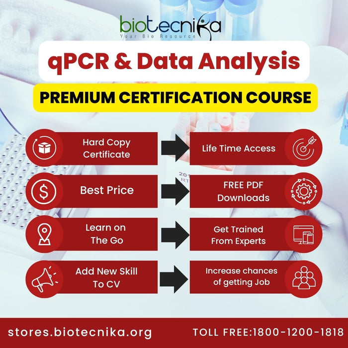 qPCR and Data Analysis Premium Certification Course