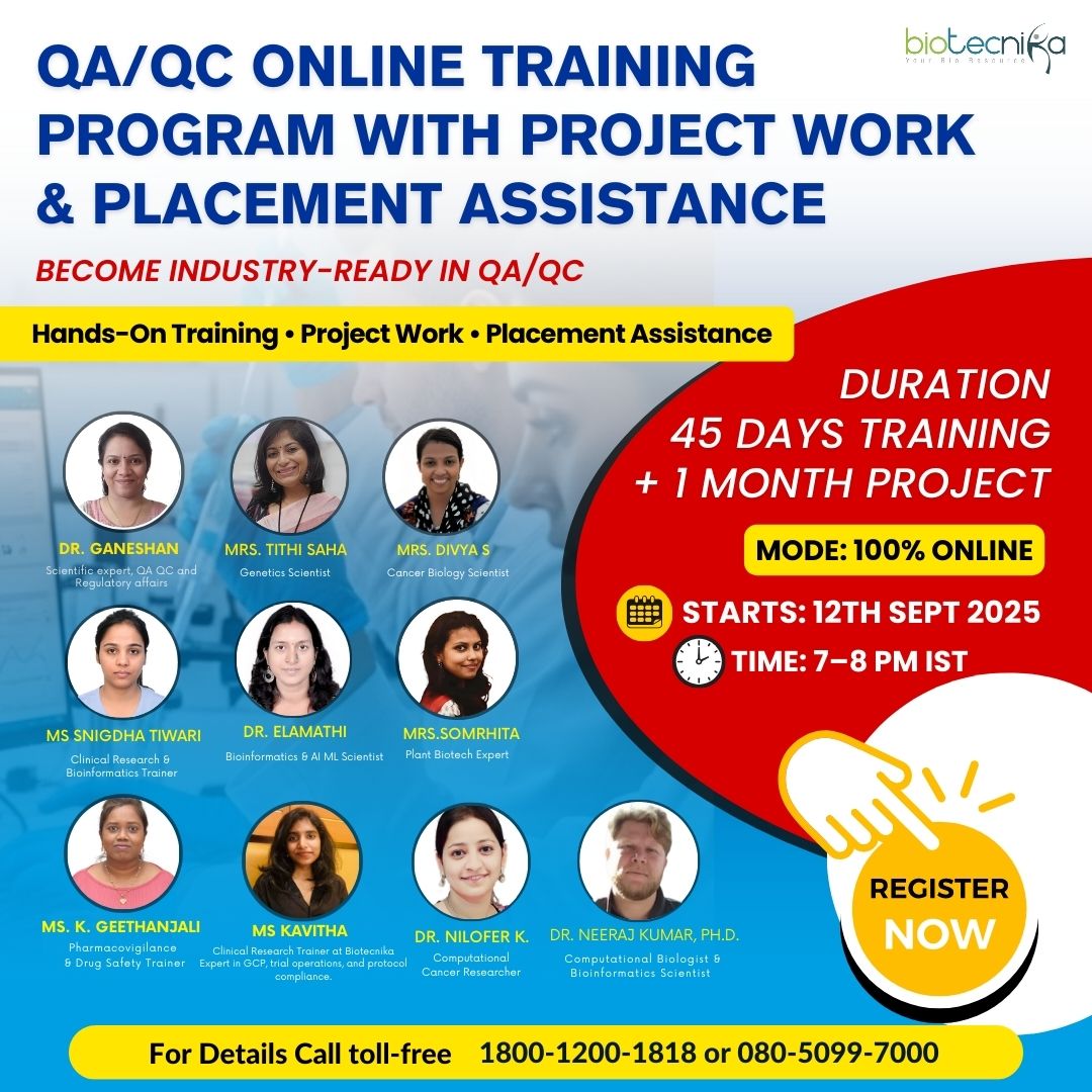 Industry Ready QA/QC Online Training Program With Project Work & Place ...