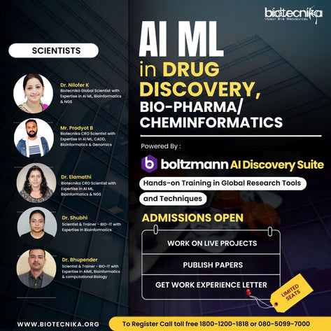🚨 LIVE Today: AI/ML in Drug Discovery Training Starts Now!