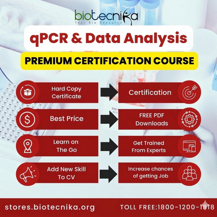 qPCR and Data Analysis Premium Certification Course
