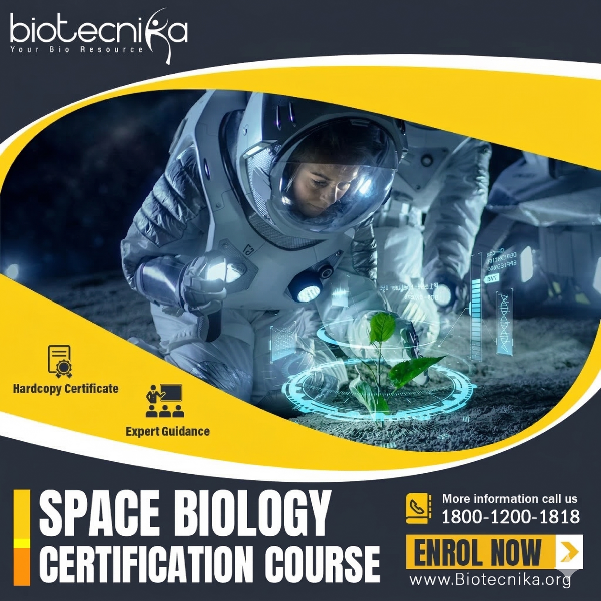 Space Biology Certification Course — BioTecNika Store