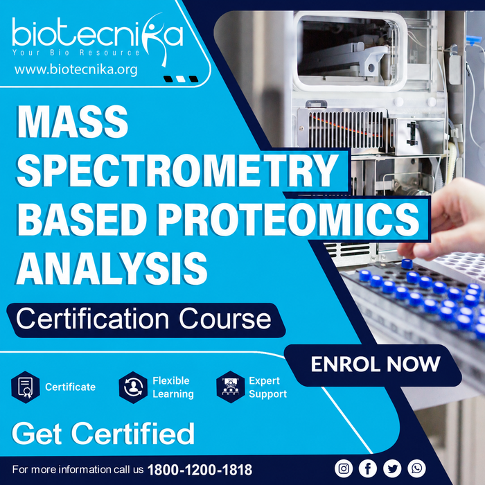 Mass Spectrometry Based Proteomics Analysis Certification Course