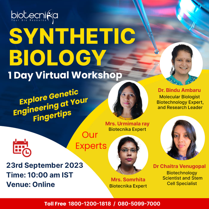 Synthetic Biology Virtual Workshop - Explore Genetic Engineering at Your Fingertips