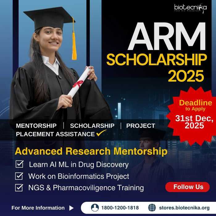 ARM Scholarship 2025 - With Project & Placement Assistance - Applications Open