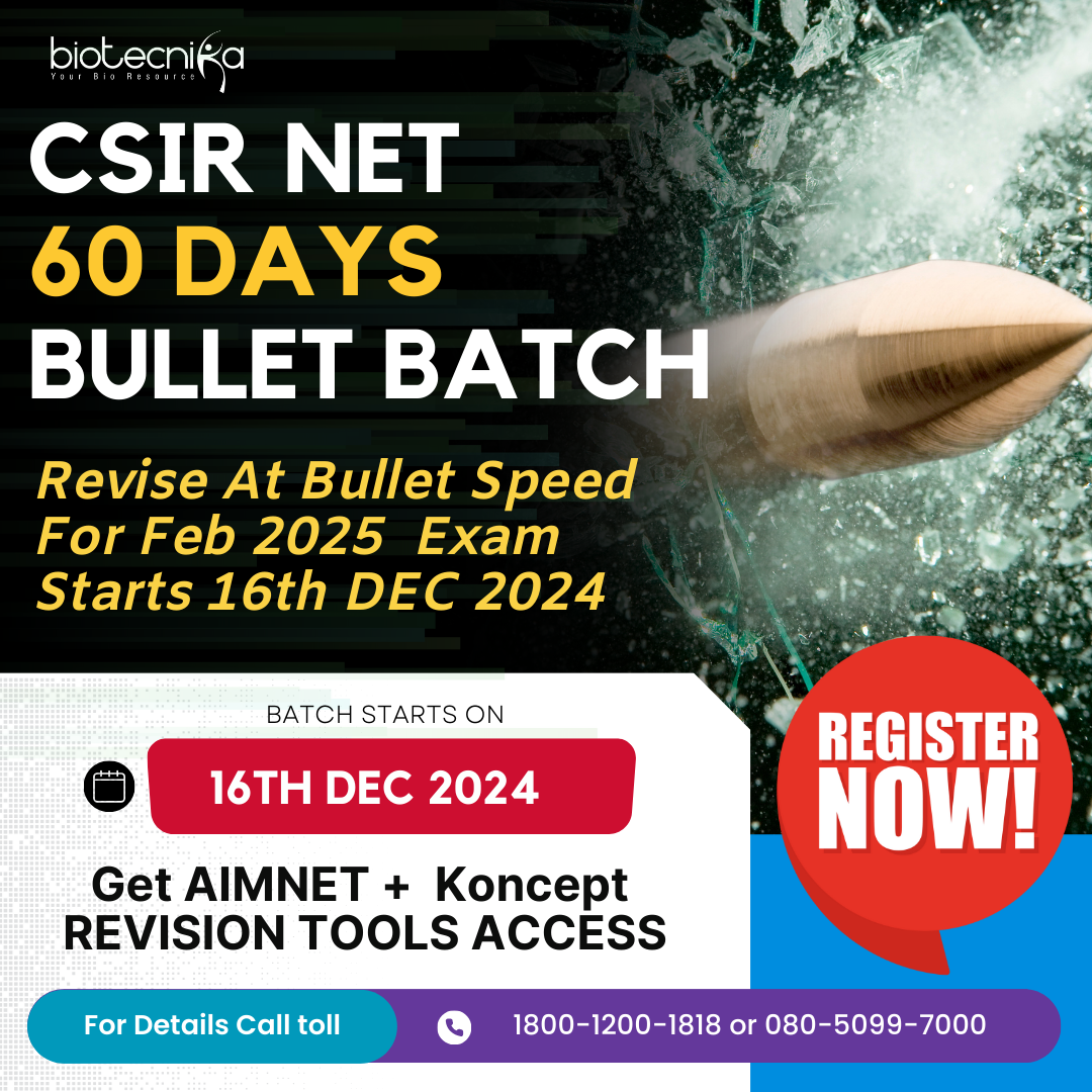 CSIR NET DEC 2023 & JUNE 2024 Batches