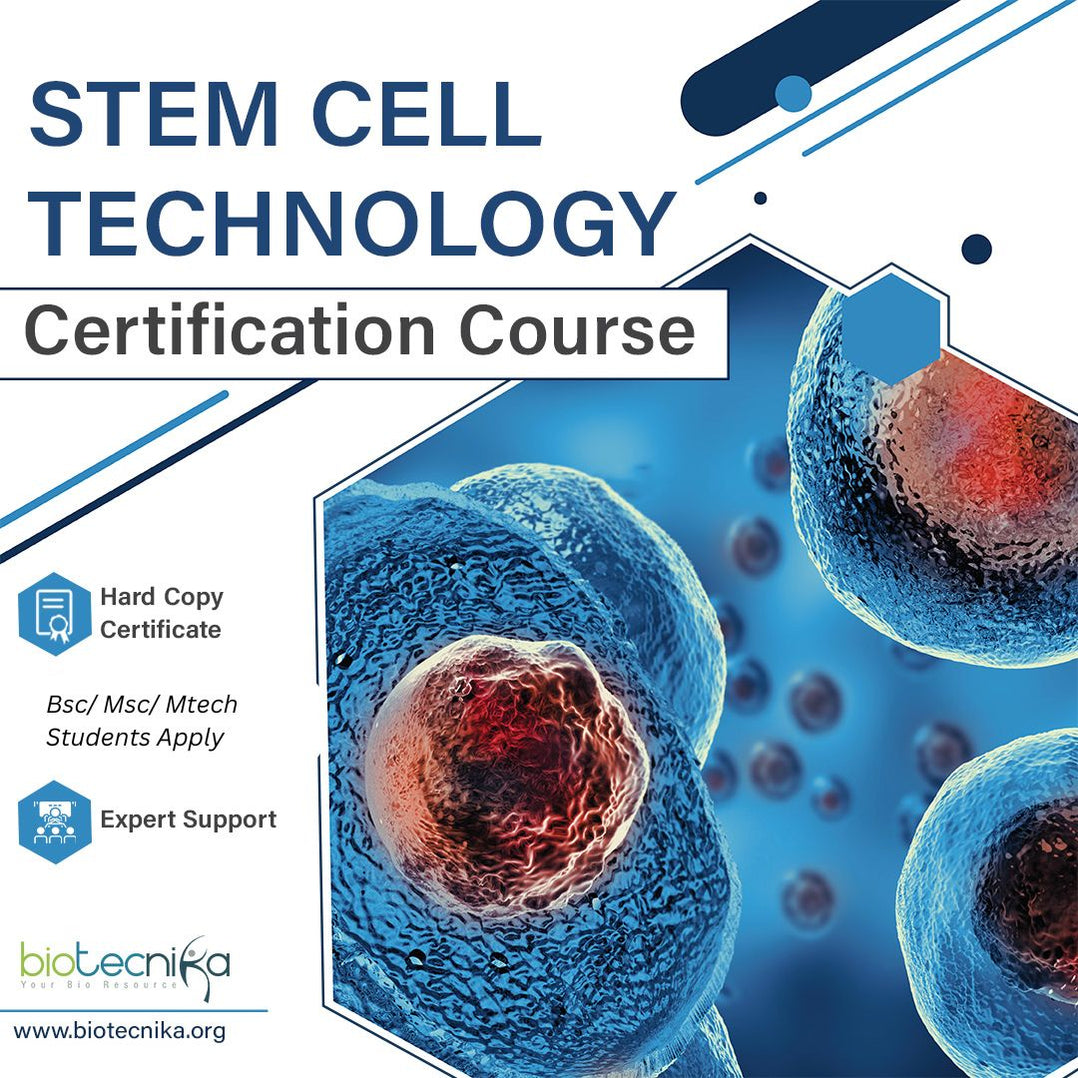 Stem Cell Technology Certification Course — BioTecNika Store