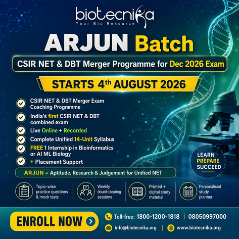 India's First CSIR NET + DBT Merger Batch Is Here | FREE Internship + Placement Support