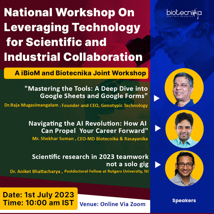 National Workshop On Leveraging Technology for Scientific and Industrial Collaboration
