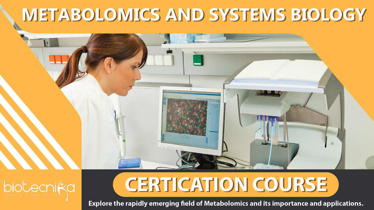 Metabolomics & Systems Biology Certification Course