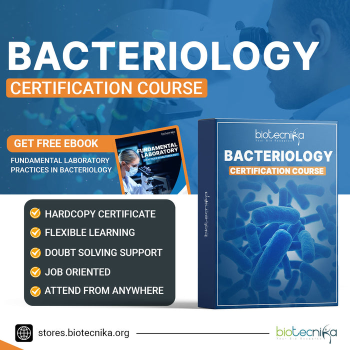 Bacteriology Certification Course
