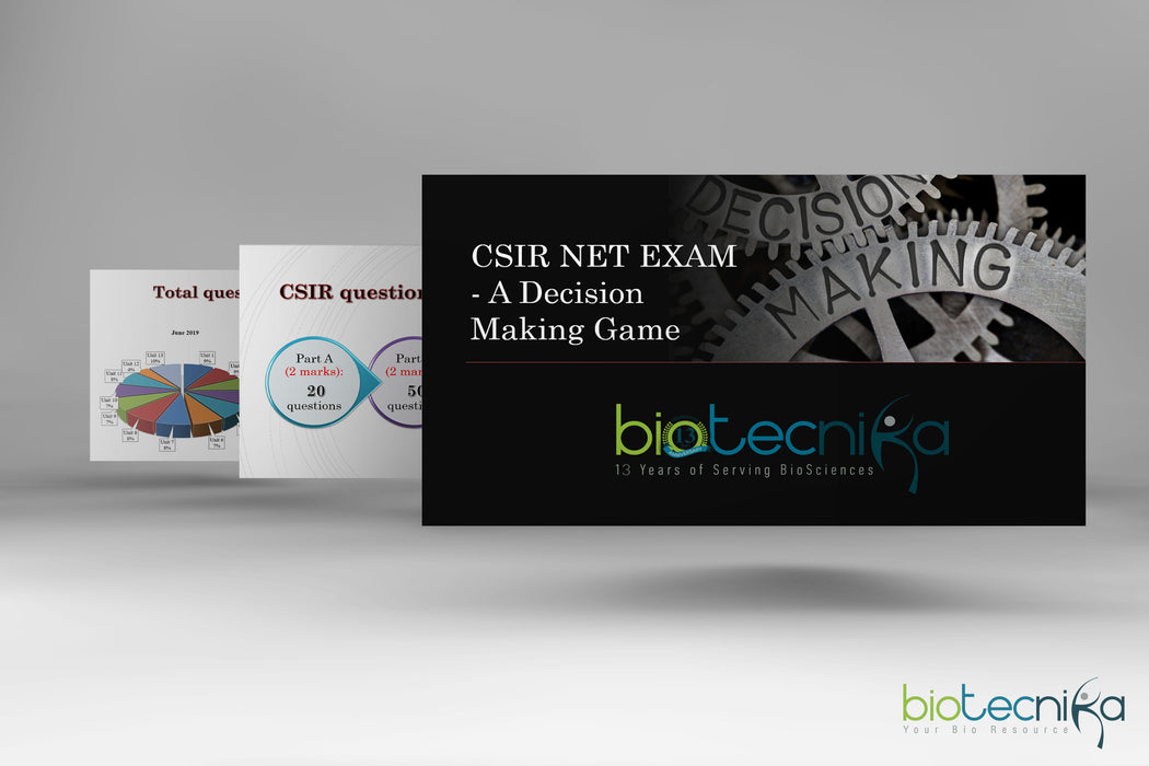 CSIR NET Exam Question Selection Training - PPT Download