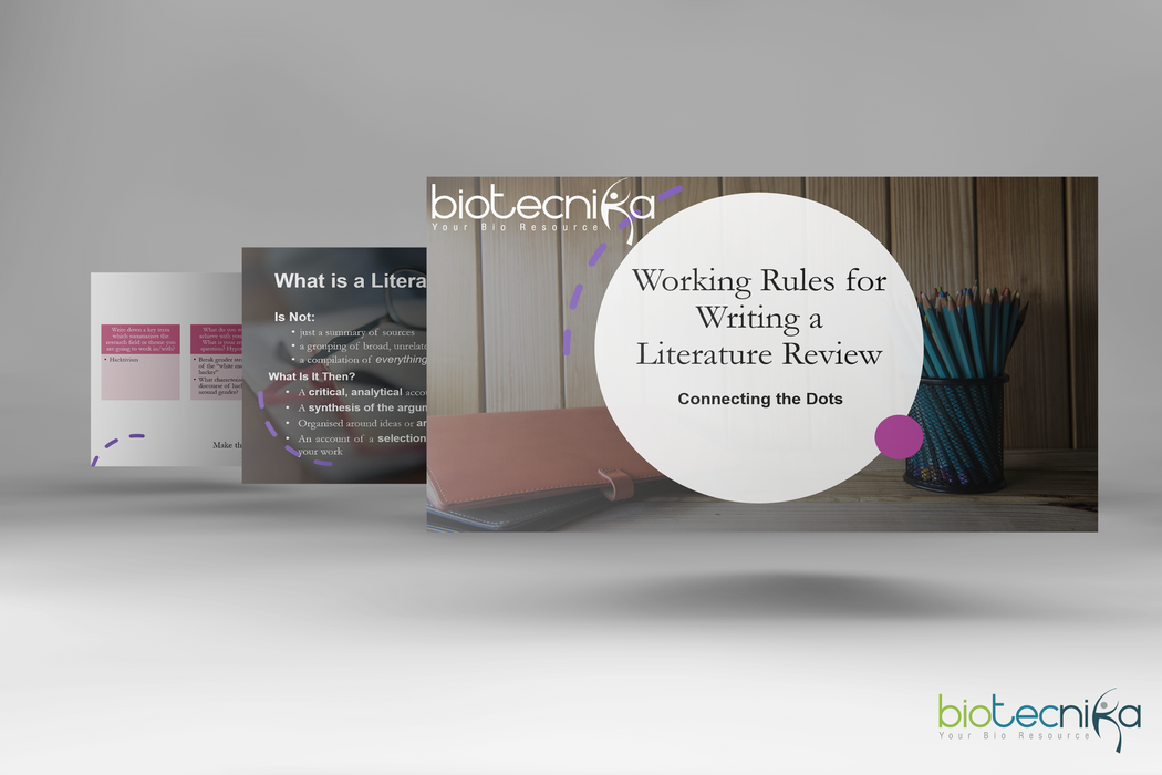 Literature Review Writing Guidelines - PPT Download