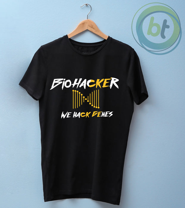 BioHacker - We hack Genes Quote Premium T-Shirts