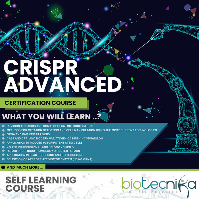 CRISPR Advanced Certification Course