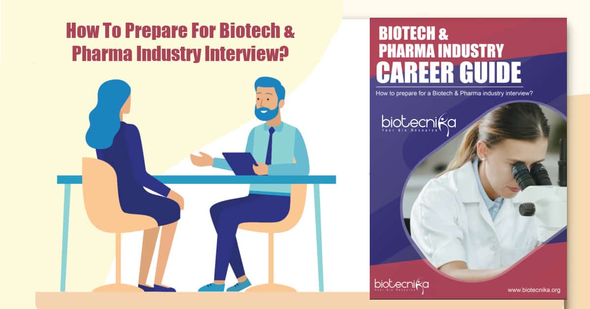 Biotech Interview Questions Biotech & Pharma Industry Interview Guide - Pdf — BioTecNika Store