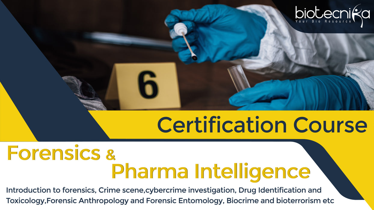 Forensic Science & Pharma Intelligence Certification Course