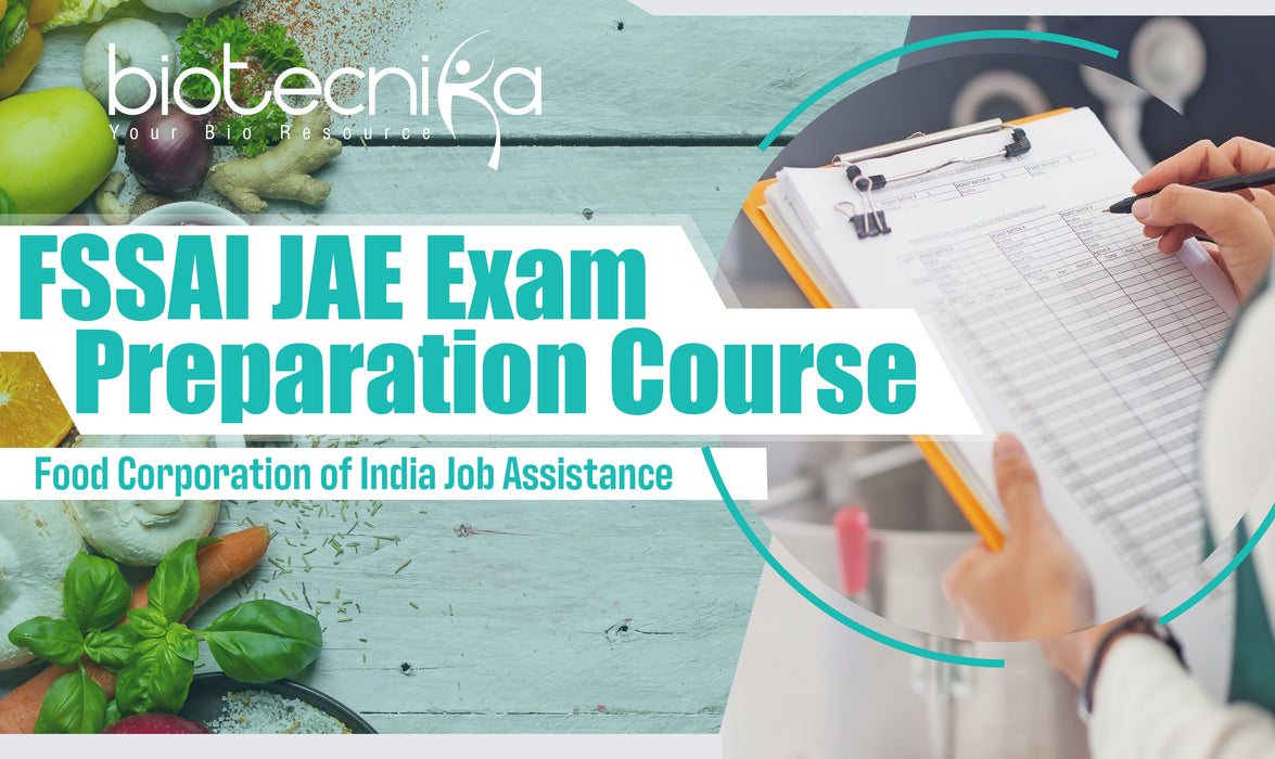 Food Safety Officer FSSAI Exam + Food Corporation of India Job Preparation Course