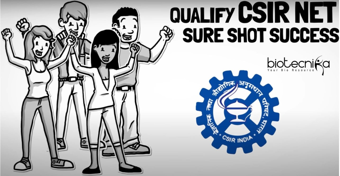 How To Qualify CSIR NET Exam - Sure Shot Success Mantra — BioTecNika Store