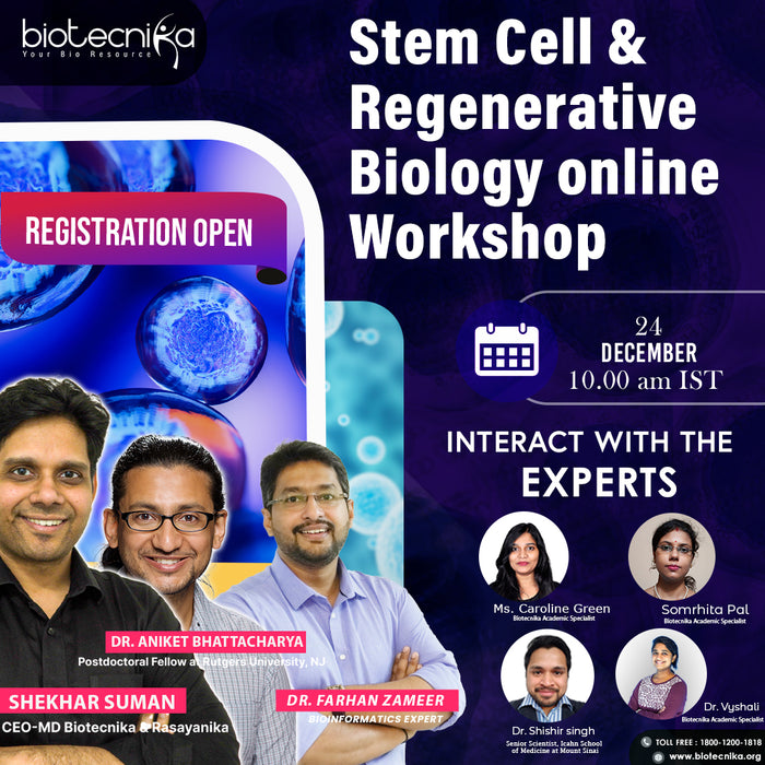 Stem Cell and Regenerative Biology LIVE Workshop
